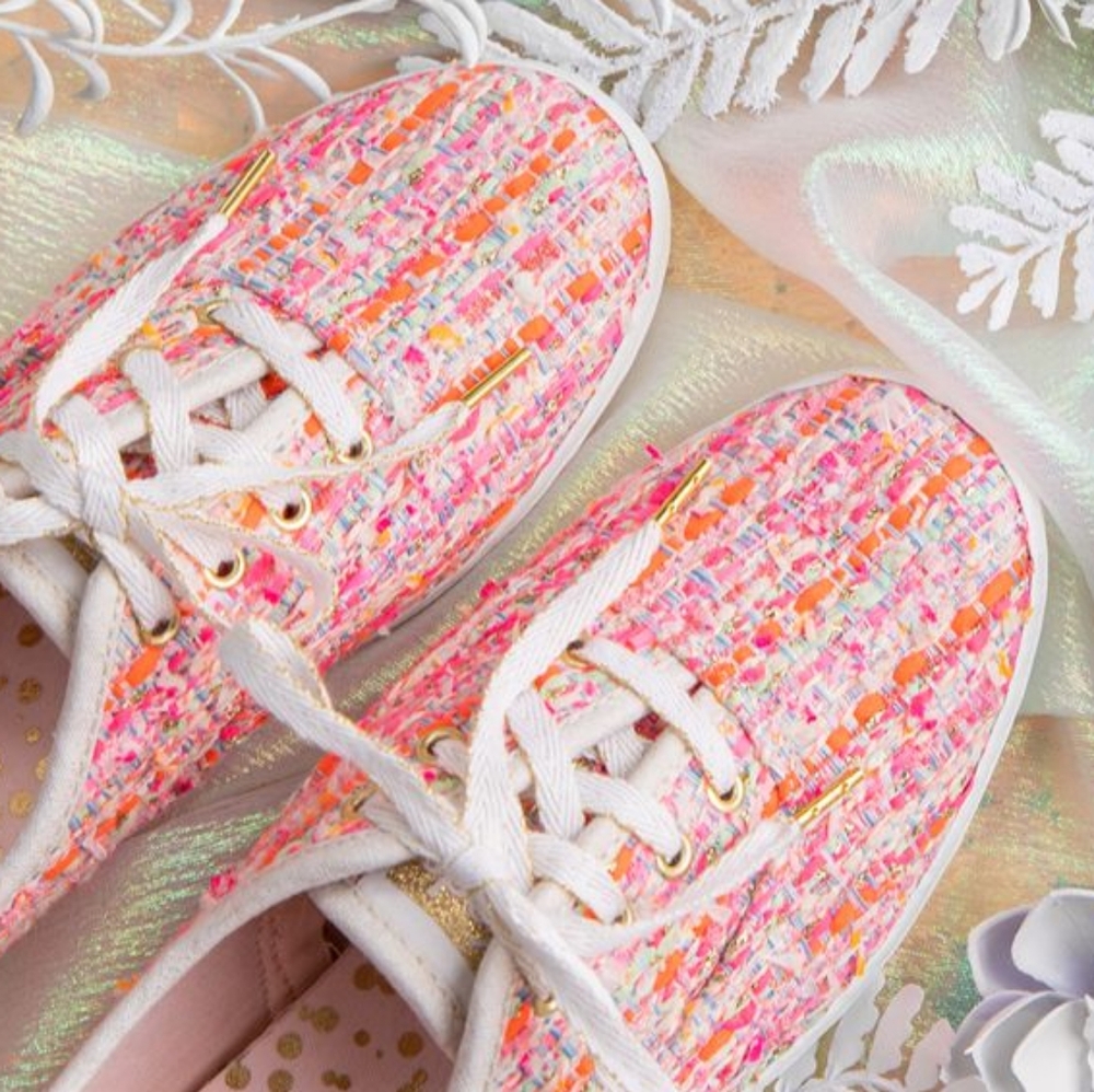 🌼 NWT Keds × Oh Joy! woven sneakers